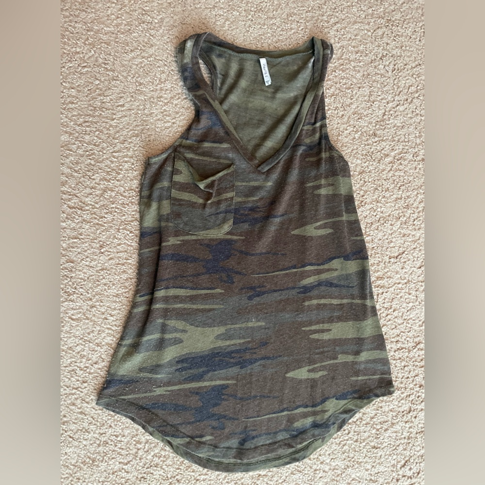Supply Racerback Pocket Tank